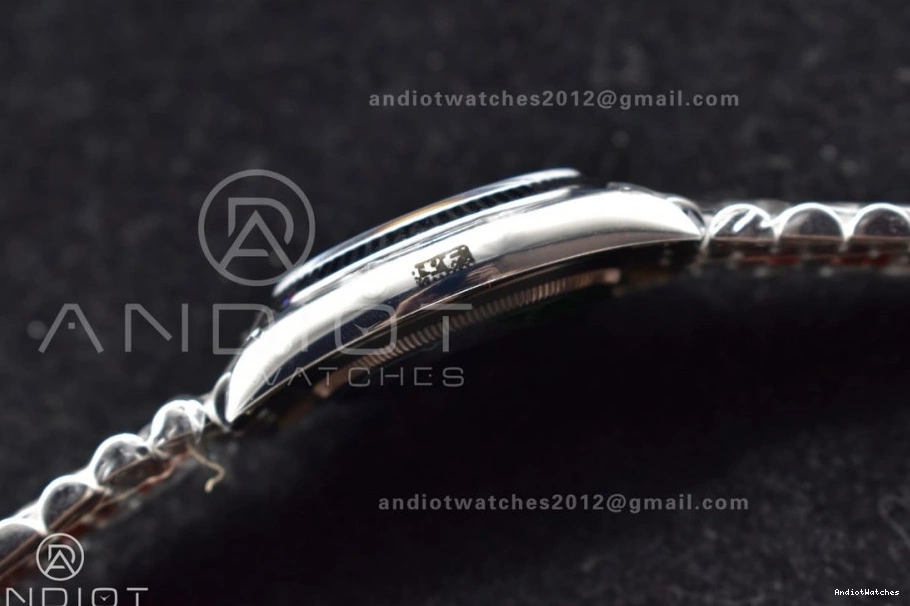 126234 1:1 36 Timeless Diamond On VSF Green VS 904L SS DateJust Best 573 Jubilee Dial Edition Bracelet Steel 1220